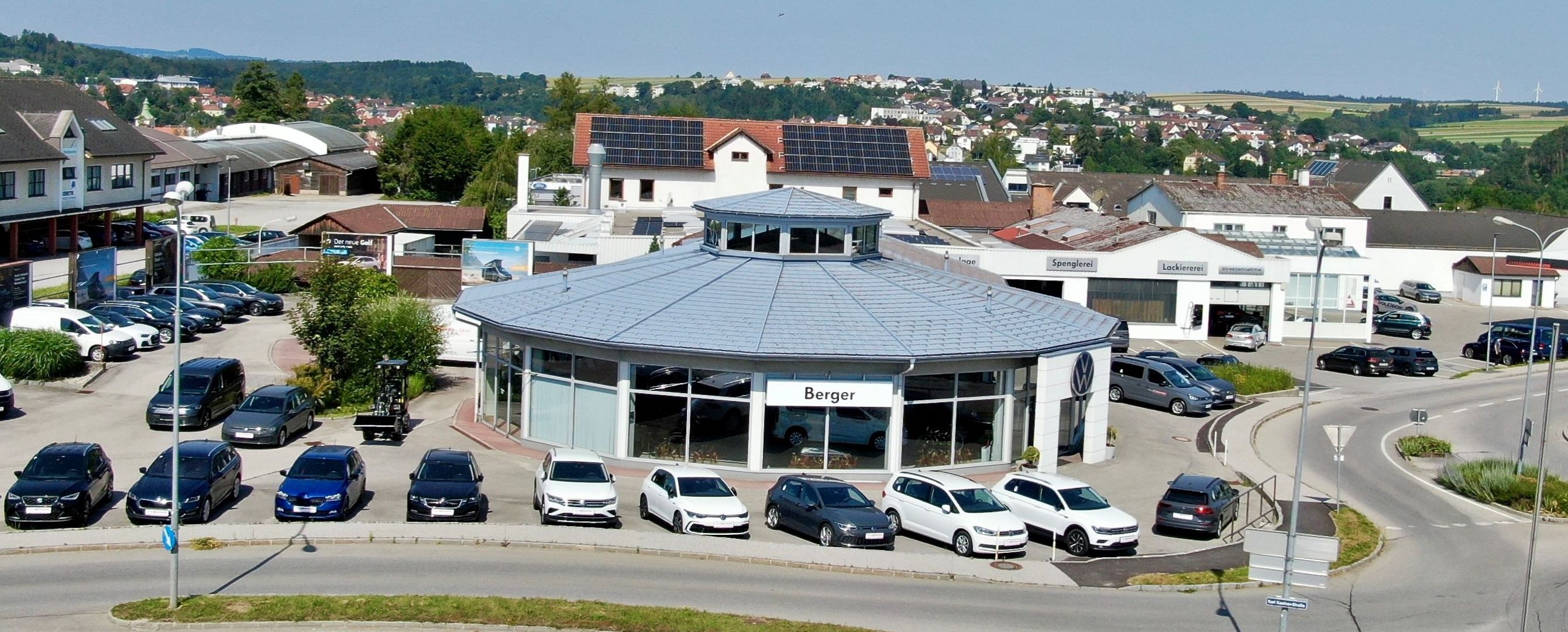 Empfangsbereich Autohaus Berger