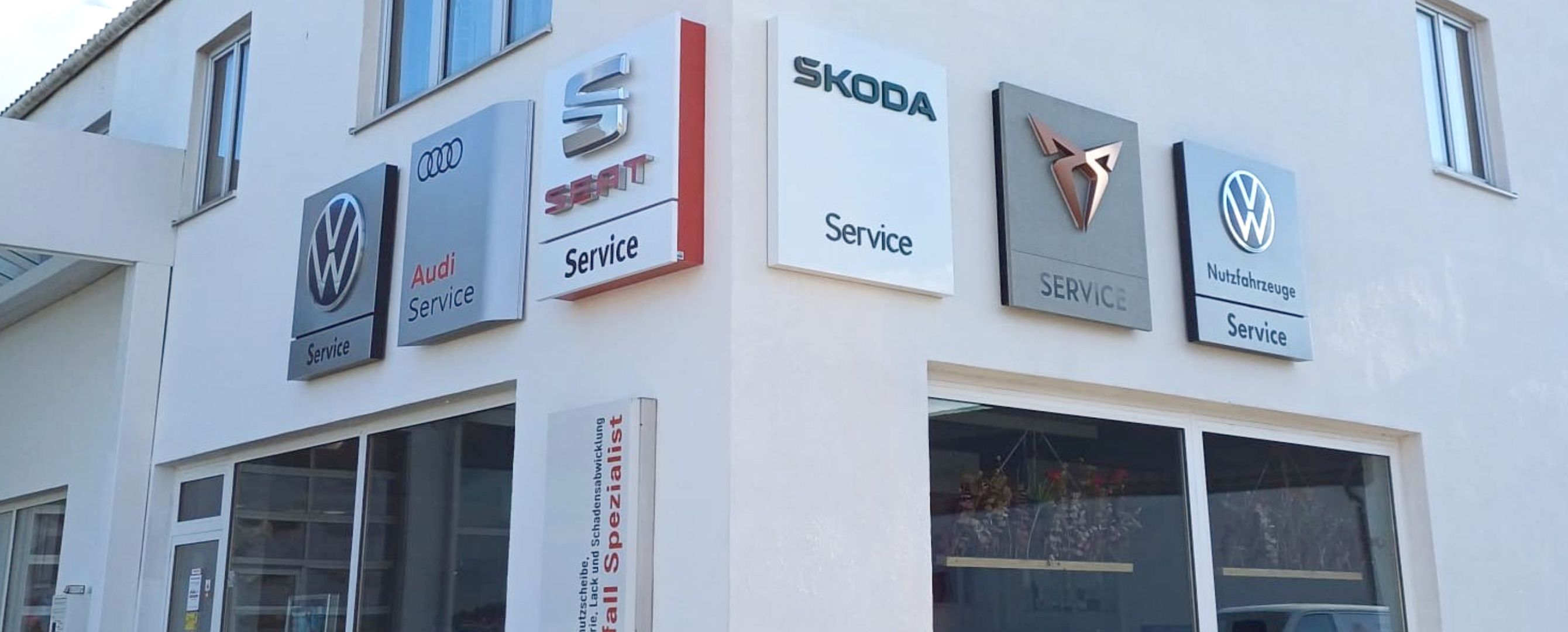 Werkstatt bei Autohaus Berger